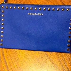 Michael Kors studded wristlet